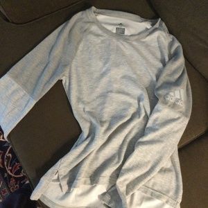 Adidas long sleeved Climalite shirt